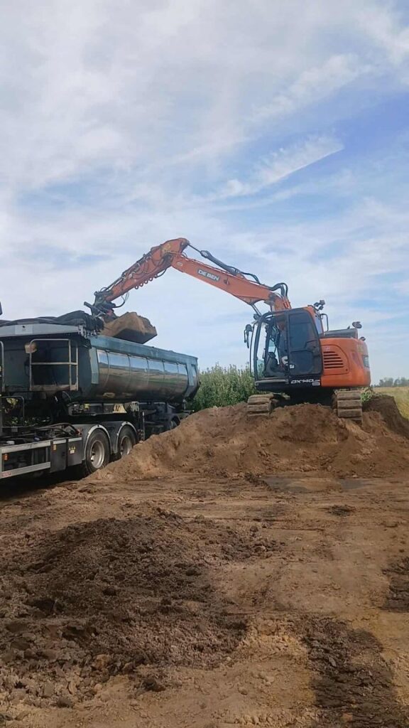 Laden van grond Laden van grond